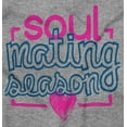 thumbnail image 2 of Soul Mating Season Funny Valentines Women Plus Size Graphic Pullover Hoodie Brisco Brands 3X, 2 of 2