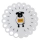 thumbnail image 1 of Tejer Aguja Medidor Tama?o Medida Knitting Needle Gauge Hand Tools Hogar Blanco Sunnimix Gauge Neeld, 1 of 7