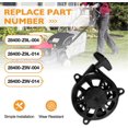 thumbnail image 4 of 28400-Z9L-004 Recoil Pull Starter For GCV170 GCV200 HRX217K6 HRN216 PU05, 4 of 6