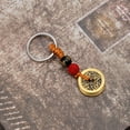 thumbnail image 4 of Delicate Chinese Feng Shui Keychain Lucky Charm Hanging Antique Coins Key Chain Decoration Car Key Ring for Backpack Bag, 4 of 6