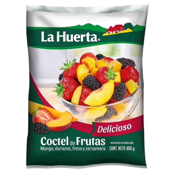 Cóctel de frutas congeladas La Huerta 400 g