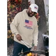thumbnail image 2 of 4Th Of July 1776. Hoodie Men -Image by Shutterstock, Male 3X-Large, 2 of 4
