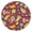 Spill, variant on Elastic Edge Round Tablecloth - Apple Painting Pattern, 100% Waterproof & Spill-Proof Fitted Table Cover for Parties, Restaurants (Funny Kawaii Cartoon Apples, Aesthetic Leaves Design, Wrinkle-Free)