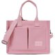 thumbnail image 1 of LHSHID Canvas Tote Bag with Multi Pockets Everything Tote for Women Church Bag Mommy Diapper Bag with Compartments, 1 of 6