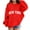 1-Red366, variant on Byoo Toddler Girl's Oversize Hoodie Letter Graphic Long Sleeve Soft Hoody Sweatshirt Kids Cute Relaxed Fit Pullovers Top