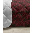 thumbnail image 3 of Floral Down Alternative Comforter, Vintage Layout of Wedding Ornament Bouquets Romantic Rose Arrangements, Microfiber Quilt for All Season, 5 Sizes, Green and Pastel Pink, by Ambesonne, 3 of 3