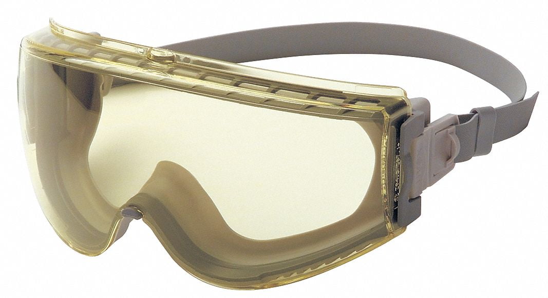 Honeywell Uvex Safety Goggles,Amber Lens,Universal Size S3962HS