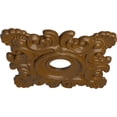 thumbnail image 3 of Ekena Millwork 18"W x 18"H x 3 1/4"ID x 1 1/2"P Crawley Ceiling Medallion (Fits Canopies up to 6 3/4"), Hand-Painted Smokey Topaz, 3 of 5