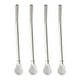 thumbnail image 1 of 4 pajitas premium para cucharas, pajitas de filtro para cabeza de cuchara agitadora para beber con 2 cepillos de limpieza Vhermosa, 1 of 5