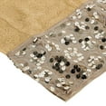 thumbnail image 3 of Zahari Home Sinatra 3 Piece Bathroom Towel Set Bath Towel Hand Towel Wash Cloth Absorbent, Champagne, 3 of 5