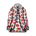thumbnail image 3 of Donut-Themed Bookbag - Cute & Reliable Backpack for High School & College, Spacious Donut Print Bag for Work, Travel, Everyday Use, Supportive Straps, Fun Donut Gift, 3 of 6