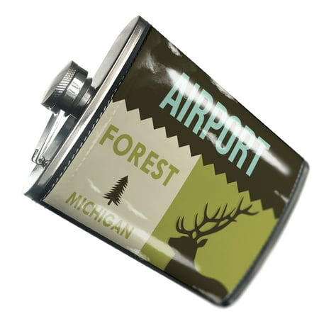 

NEONBLOND Flask National US Forest Airport Forest