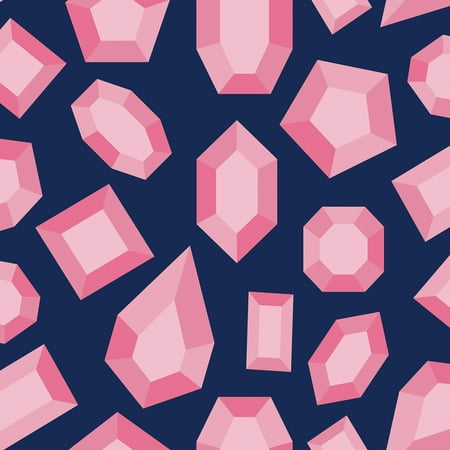 Lele Sadoughi Lele Gems Navy Peel & Stick Wallpaper
