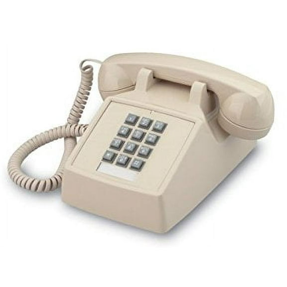 Industrial Desk Phone with Dialpad - ASH/BEIGE/IVORY by HQTelecom