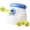 Mini Ball Launcher, variant on Tennis Ball 6 Pcak 2 Inch for Automatic Ball Lanucher Interactive Balls for Exercise Play Fetch for Small to Meidum Breed