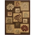 thumbnail image 5 of SAFAVIEH Lyndhurst Maurice Floral Area Rug, Brown/Multi, 4' x 6', 5 of 6