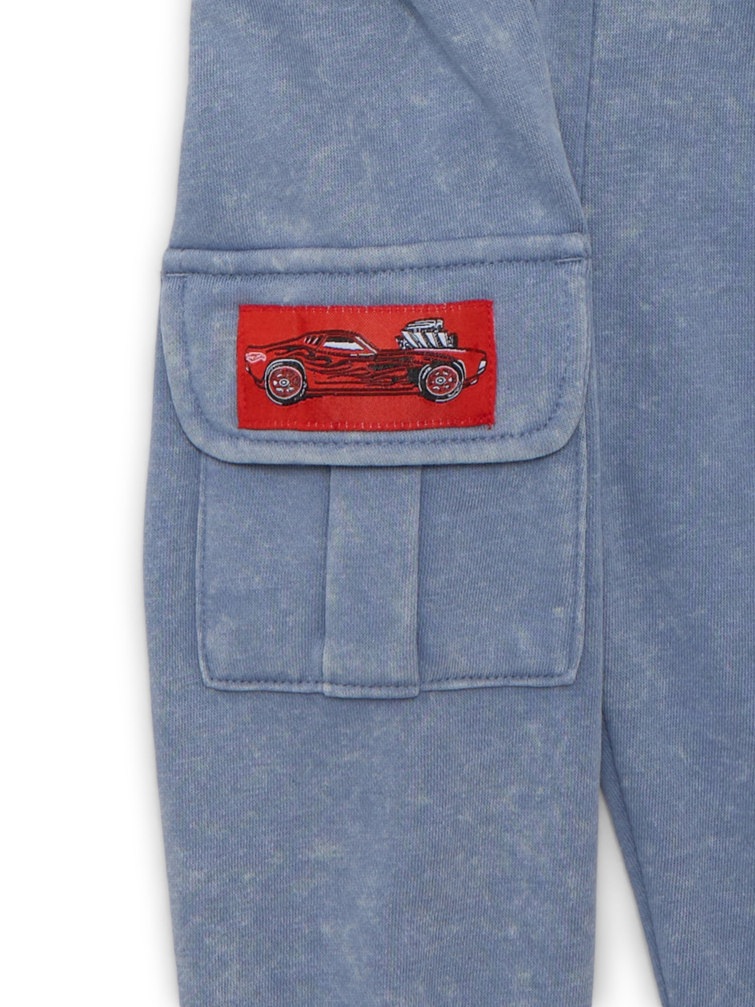 Hot Wheels Toddler Boys Hooded Graphic Sweatshirt and Jogger Pants Set, 2-Piece, Sizes 12M-5T