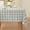 Blue, variant on Gingham Table Cloth Square Tablecloth Heavy Duty Cotton Checkered Tablecloths Linen Table Cover for Spring Picnic Kitchen Dining, Black and White, 60 * 60 inch
