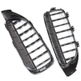 thumbnail image 2 of Parrillas Delanteras De Coche Estilo Meteorito Parrilla De Riñón Para Bmw Serie 4 F32 1 Par Yuarrent VI008807-03, 2 of 6