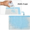 thumbnail image 3 of Super absorbent waterproof pet training urine pad, small 17.1 × 23.6 inches 50 pieces, dog puppy training toilet leak-proof blue, 3 of 4