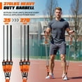 thumbnail image 3 of Pilates Bar Kit with Resistance Bands, Heavy Duty Equipment for Home Gym Workout, 3 of 7