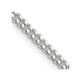thumbnail image 1 of 925 Sterling Silver 3mm Curb Chain Necklace 28 inch for Female, 1 of 5