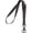 Black Black, variant on POCKT Cool Neck Lanyard for Keys, Wallets and ID Badge Holders, Key Chain Holder for Men and Women | Bloom