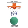 thumbnail image 4 of Silent Basketball & Hoop Set Indoor Basketball Rim Wall Mounted Indoor Basketball Hoop for Kids & Toddlers Quiet Basketball Dribbling No Noise with Wall Mount Basketball Hoop, 4 of 8