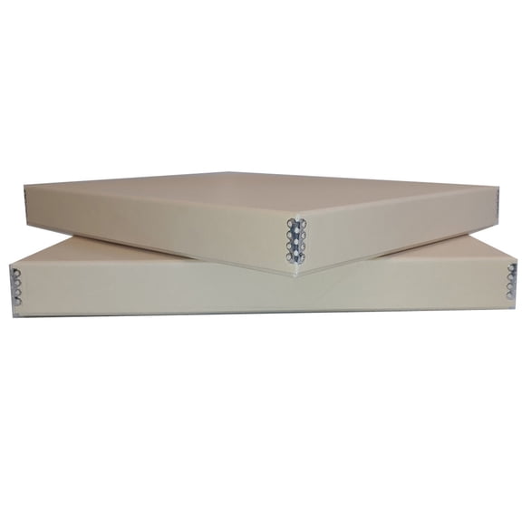 Adorama 11x14" Print Storage Box, Drop Front Design, 11 1/2x14 1/2x1.5"