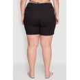 thumbnail image 5 of Womens Plus Size Rope Belted Shorts, 5 of 5