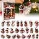 thumbnail image 4 of Seyotauo 2025 Christmas Dachshund Advent Calendar, Christmas Vacation Advent Calendar 2D Acrylic Dachshund Pendant Countdown Calendar Cartoon Ornaments Home Decorations, 4 of 9