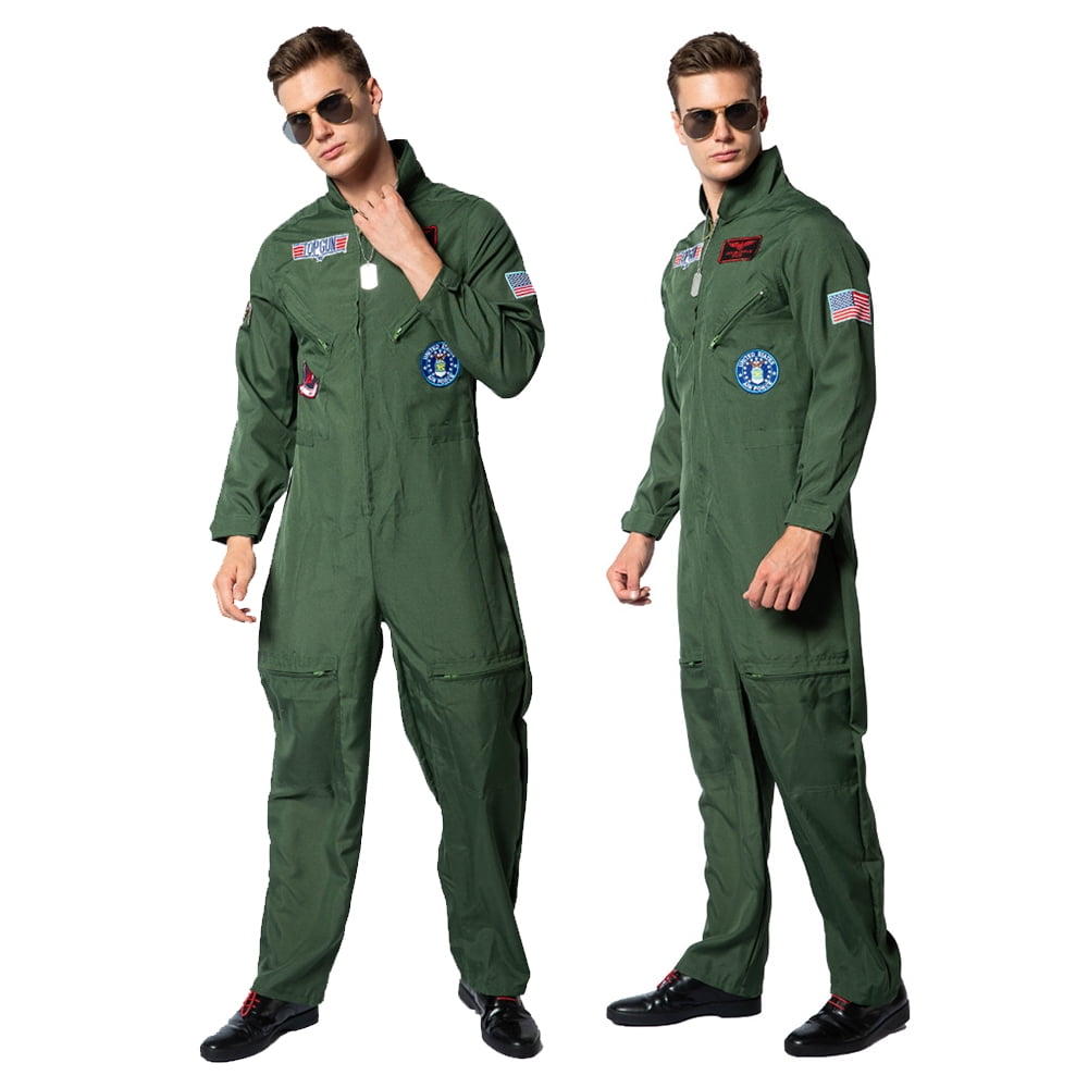 Maverick Air Force Fighter Pilot Costume Fighter Pilot Costume