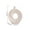 White, variant on Amacok Ceramic Vase with Donut Shaped, Circle Hollow Ceramic Vase for Flowers, Vase for Home Decor with Hole in Center, Modern Decorative Vase Centerpiece, Boho Round Vase