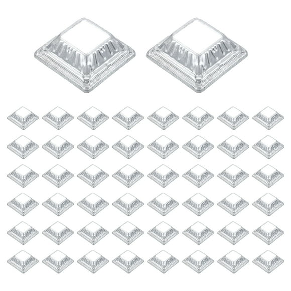50Pack Post Base Cover, 2.25x2.25 Metal One-Piece Post Skirt Porch Column Wrap(1x1)