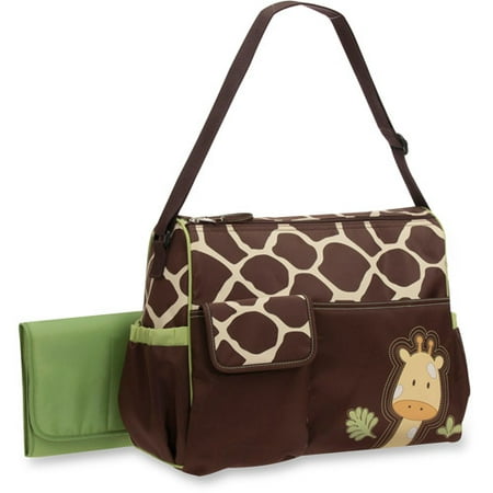 Baby Boom Duffle  Diaper Bag Giraffe Print (Best Diaper Brand For Babies)