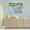 thumbnail image 3 of Stupell Industries Rocky River Landscape Landscape Painting Gallery Wrapped Canvas Art Print Wall Art, 48 x 36, 3 of 8