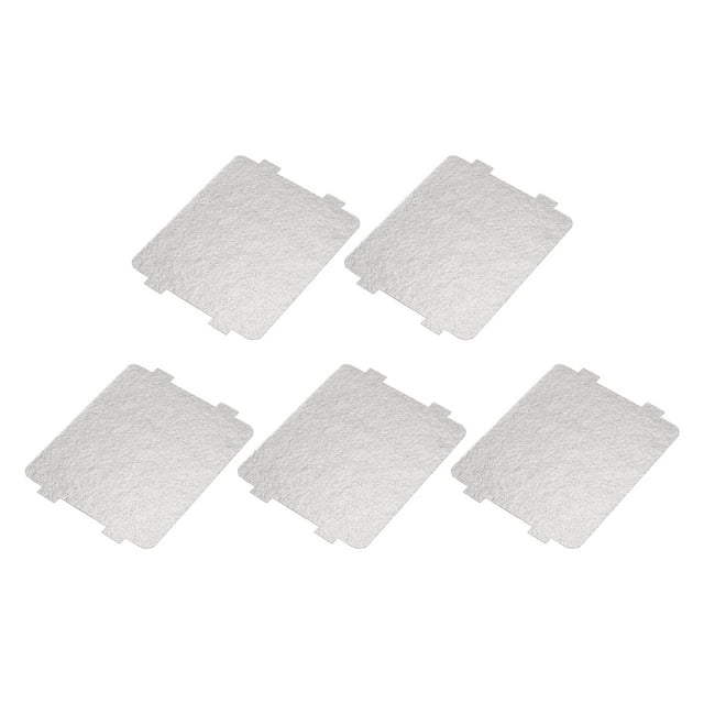 Unique Bargains Microwave Oven Waveguide Cover Mica Plate Sheet Insulation Board Repairing Kit 4.6 x 3.9 Inch 5pcs