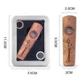 thumbnail image 5 of Wood Kazoo Kazoo Musical Instrument Ukulele Guitar Partner Guitar Accompany Wood Harmonica Flutes Rosewood, 5 of 8