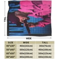 thumbnail image 2 of Flannel Blanket Bryson Rapper Tiller Throws Blankets Super Soft Fleece Air Conditioning Blankets for All Season 80"x60", 2 of 9