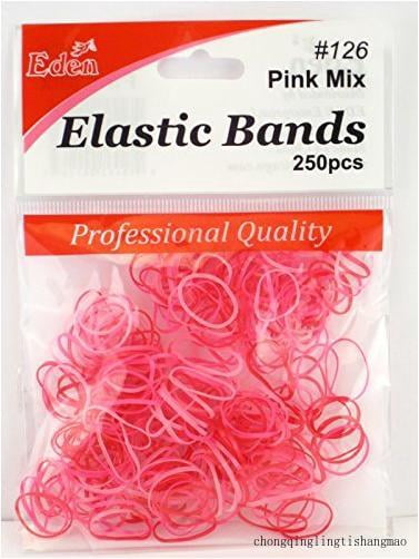 Pcjasmina Hair Elastic 5 Pack Pink Tulle main image 1