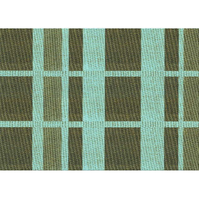 Ahgly Company Machine Washable Indoor Rectangle Transitional Antique Bronze Green Area Rugs, 2' x 4'