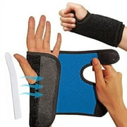 RiptGear Carpal Tunnel Wrist Brace Support - Adjustable Wrist Brace for Women and Men - Hand & Wrist Splint Compression Support for Tendonitis Wrist Brace for Carpal Tunnel - Left Hand