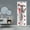 SPW-F1129, variant on Halloween Door sticker, Horror and Darkness Fridge Stickers,Self-adhesive Removable Door Cover Decoration Sign for Front Door Wearing Porch Outdoor Decor Window Wall