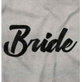 thumbnail image 2 of Bride Flowers Bridal Shower Engaged Women's Graphic T Shirt Tees Brisco Brands S, 2 of 5