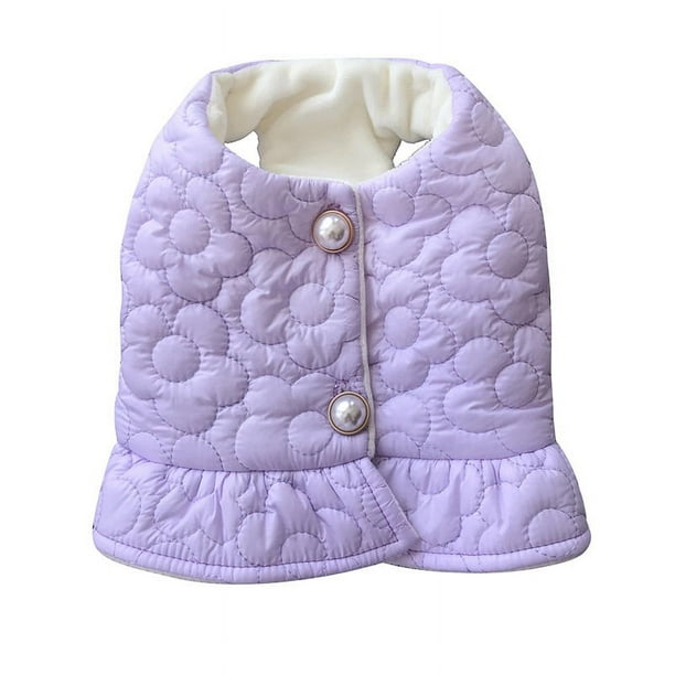 Chaleco corto de lujo ligero para mascotas, además de ropa de terciopelo para otoño/invierno para perros y gatos, ropa de peluche para mascotas
