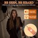 thumbnail image 2 of Alarma de seguridad personal SaForfe recargable 140dB Naranja, 2 of 7
