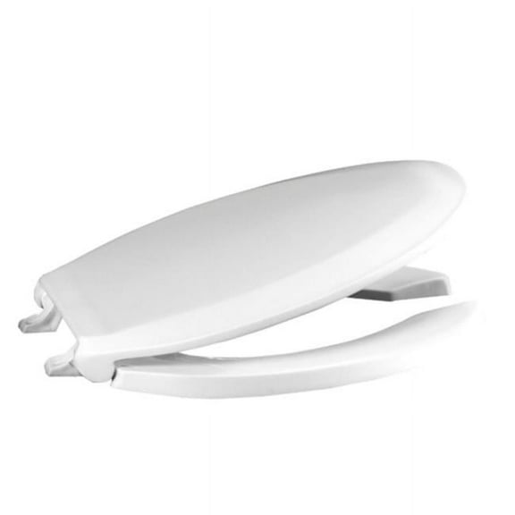 Open Front with Cover Commercial Toilet Seat