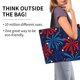 thumbnail image 2 of Fotbe Red White Blue Fireworks Bolsa Tote Estética de Lona con Estampado para Mujer - Bolsa Reutilizable de Hombro Casual para Vacaciones, Compras, Trabajo y Gimnasio, 2 of 8