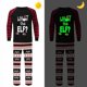 thumbnail image 1 of Pijama navideño a juego, luminoso, brillante, elfo, conjunto de pijamas de Navidad, 1 of 4