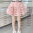 thumbnail image 6 of yillto Little Girls Cotton Skirts Causal High Waist Pleated Flared Tennis Skater Athletic Uniform Skirt, 6 of 6